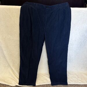 Jos A Bank Men's Navy Corduroy Pants